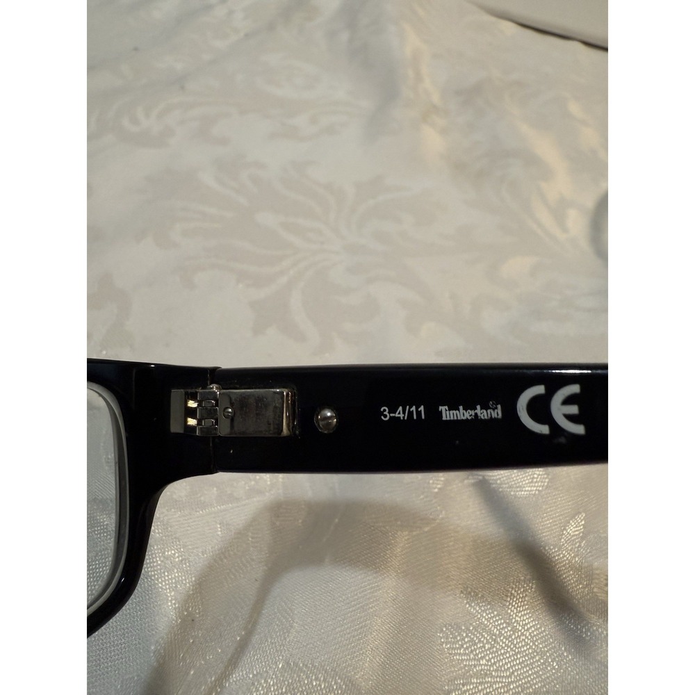 Timberland Eyeglasses Male Black TB1123 Frames Only Col.B5 55 17 135 HM Used - Picture 6 of 10